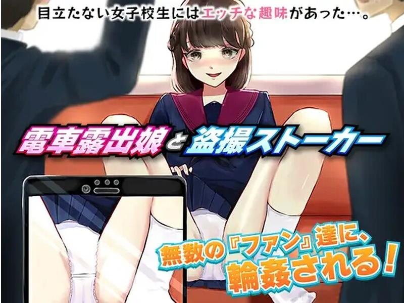 【电脑】[日式RPG/电车露出/偷拍] 电车露出女高中生和偷拍跟踪狂 電車露出娘と盗撮ストーカー 机翻版 [1.0G]