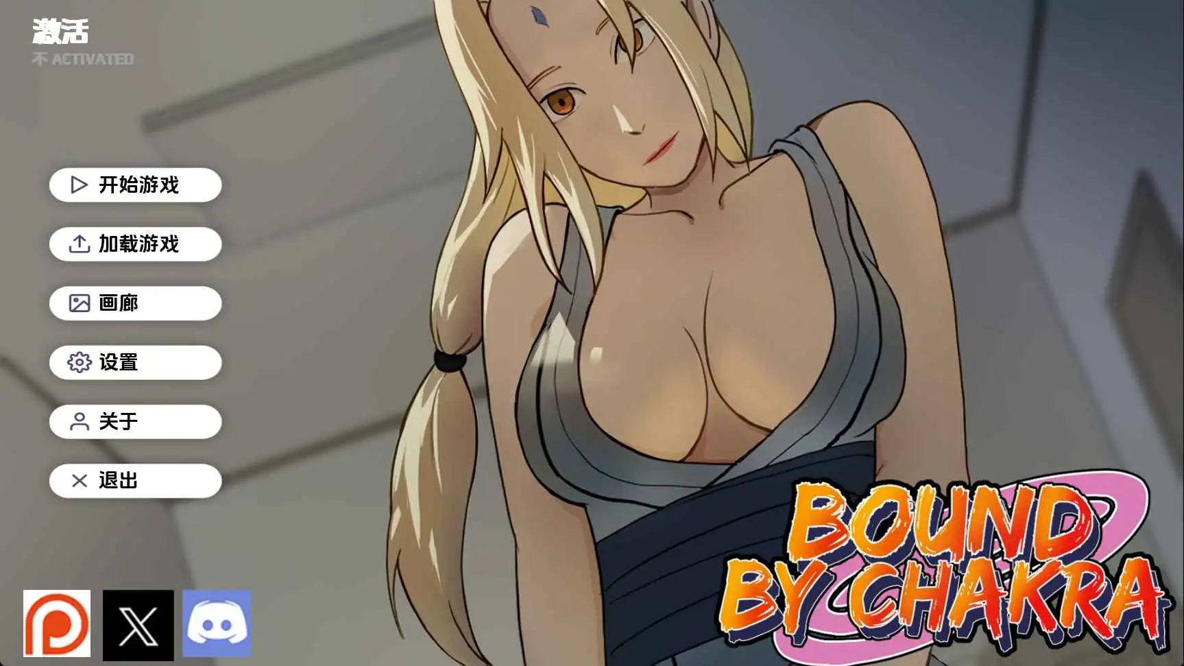 【双端】【同人/SLG/沙盒/更新】火影忍者：被查克拉束缚v0.14 AI汉化版【PC+安卓/1.52G】