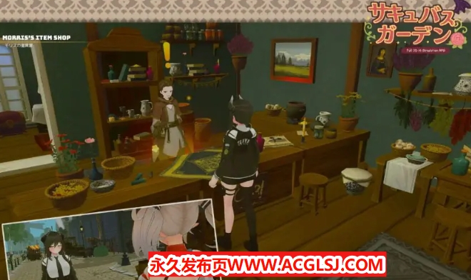 【电脑】【PC/AI汉化/3D/动作游戏/785M】魅惑的恶魔花园 Ver1.4.0AI汉化版+魅魔+3D动作游戏+785M