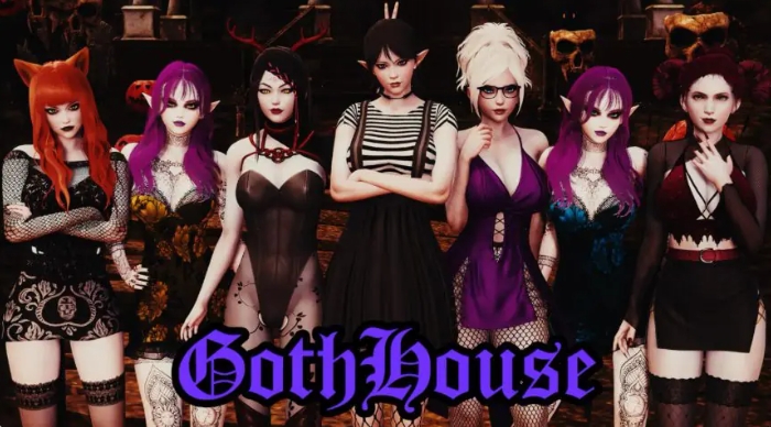 【PC+安卓/AI汉化/欧美/SLG游戏/1.51G】哥特之家 (GothHouse) Chapters 1-2 AI汉化版 PC+安卓+欧美SLG游戏+1.51G