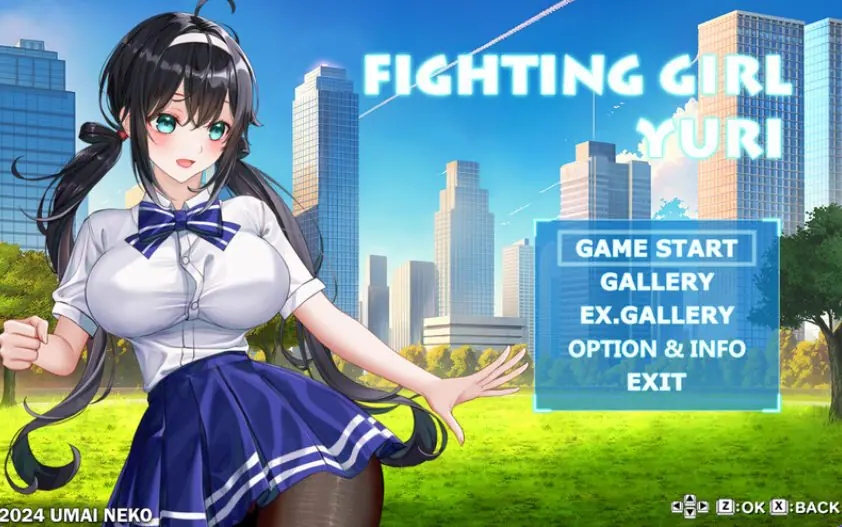 【PC/官中/动作/ACT游戏/660M】格斗少女尤里（FIGHTING GIRL YURI）Ver0.24 官中步兵版+动作ACT游戏+660M